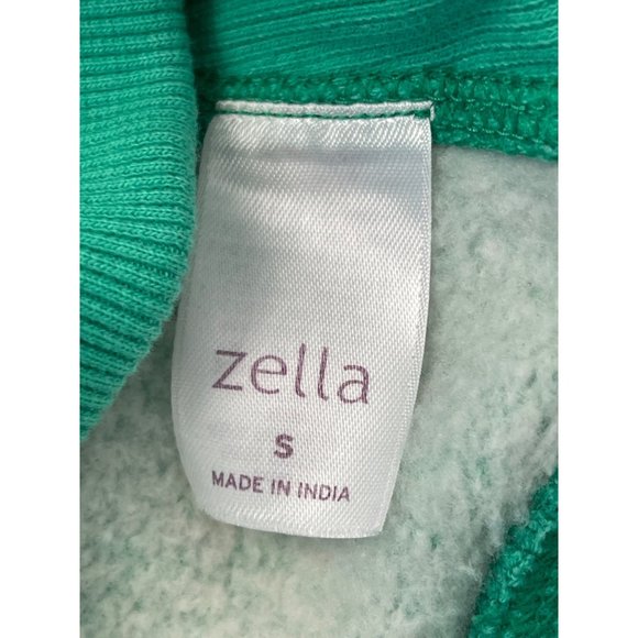 Zella Harmony Striated Full Zip Hoodie Sweatshirt Bright Green‎ Size Small - Picture 8 of 10